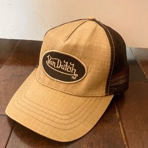 Y2k Vondutch vintage hat